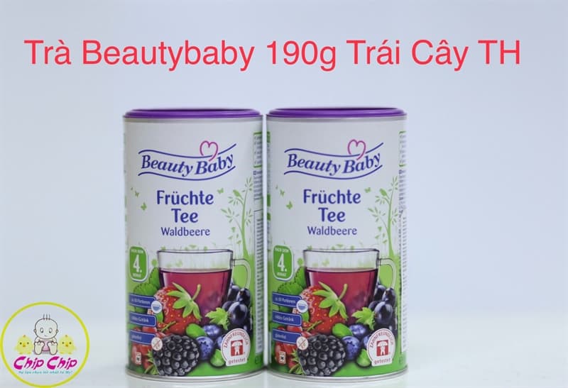 Trà Beautybaby 190g- Trái Cây TH (Tím)