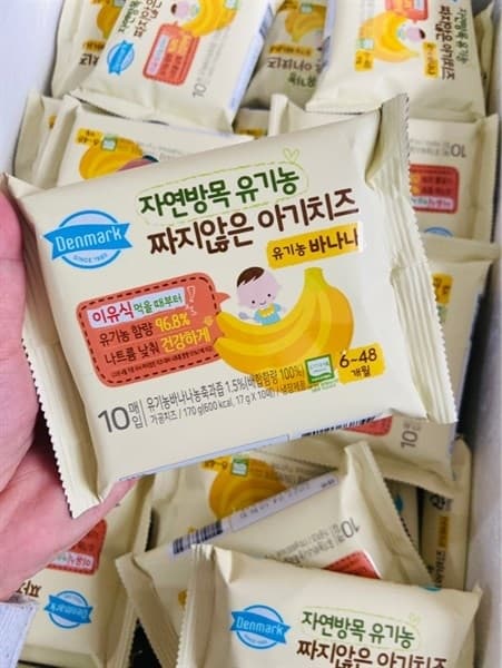 Phô mai Tách Muối Denmark vị chuối -170g