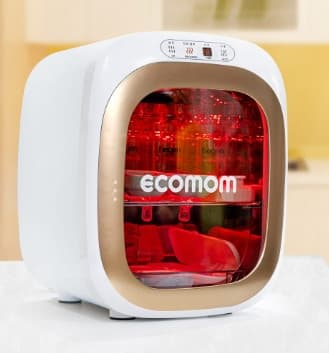 Máy tiệt trùng sấy khô khử mùi Ecomom ECO-100 Pro, màu đỏ