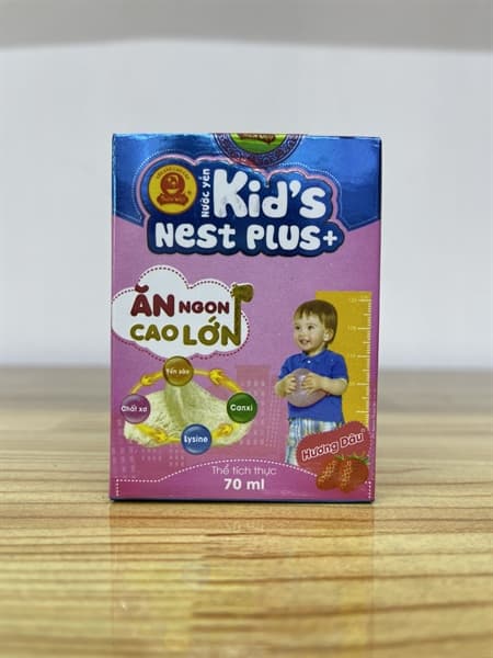 Yến Kids Nest plus dâu (lọ)