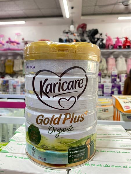 Sữa Karicare ORGANIC GOLD PLUS 1 (900g)