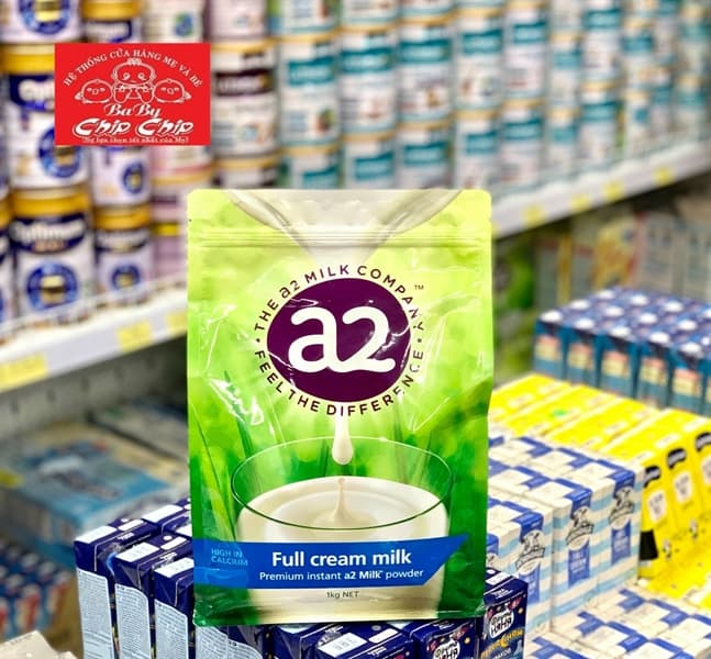 Sữa Bột A2 Úc -Nguyên kem (1kg/b)