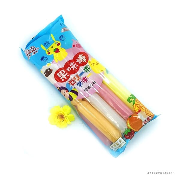 Thạch Rau Câu Trái Cây Jin Jin Ice Pop Gói 680gr