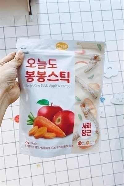 Bánh Gạo thanh dẹt Mom's Choice 25g - Táo