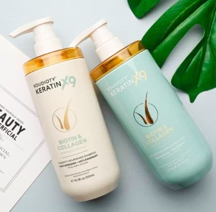CẶP DẦU GỘI XẢ KERATIN X9