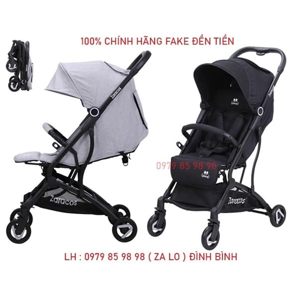 Xe đẩy ZaracoS Norio -9026-Black