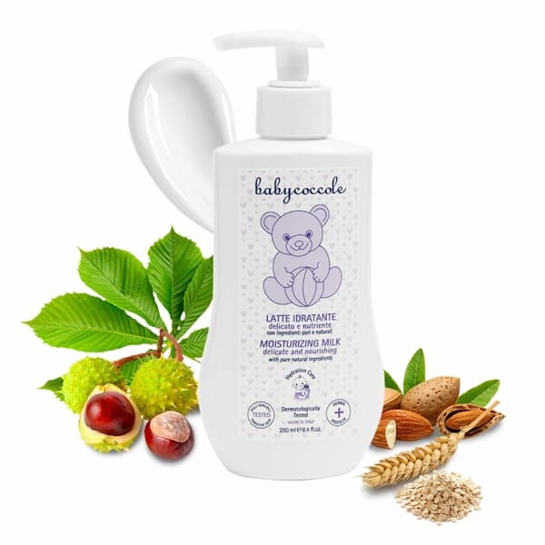 Sữa dưỡng ẩm chiết xuất hạnh nhân Babycoccole 250ml