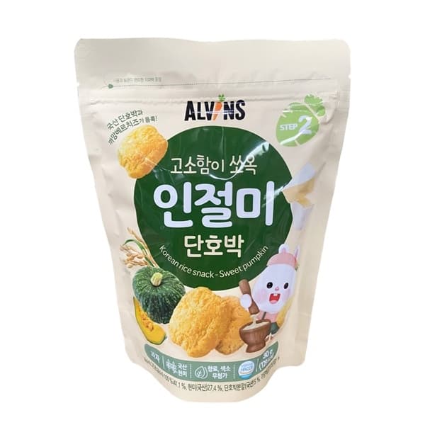 Bánh gạo ăn dặm vị truyền thống Alvins 30g