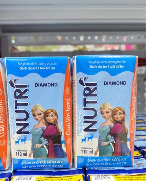 Sữa nước Nutri Diamond 110ml (48h/12 lốc/T)