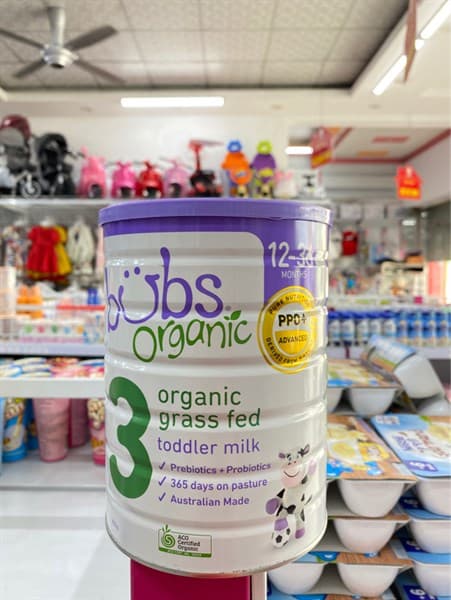 Sữa bò Bubs Organic 3 (800g)