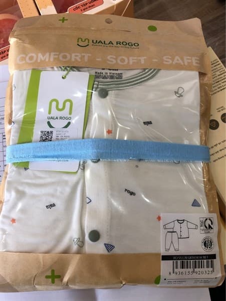BỘ SS CÀI GIỮA HOẠ TIẾT SIZE 3-6M