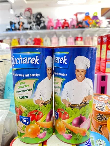 Hạt nêm Kucharek Đức hộp 300g