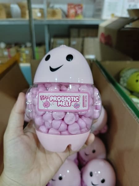 Bánh Probiotic Melt vị thanh long đỏ 22g