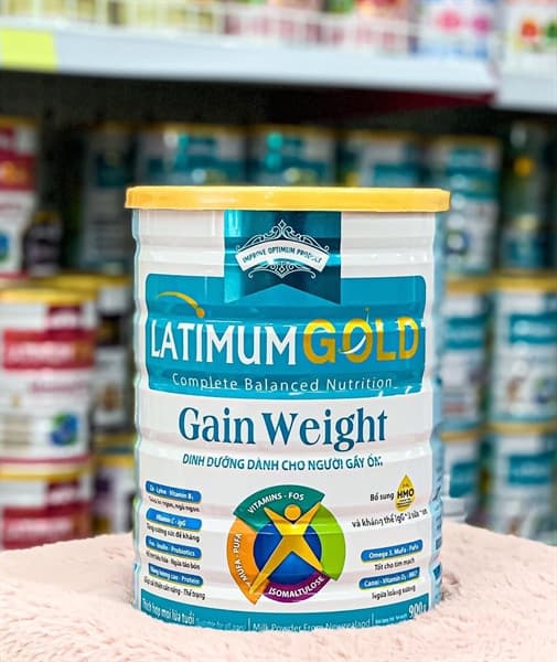 Sữa Latimum Gold Weight Gain 900G