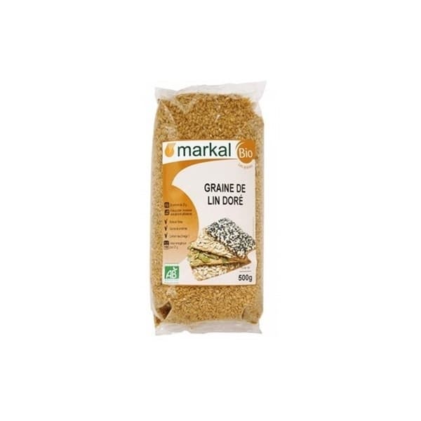 Đạu lanh vàng hữu cơ Markal 500g