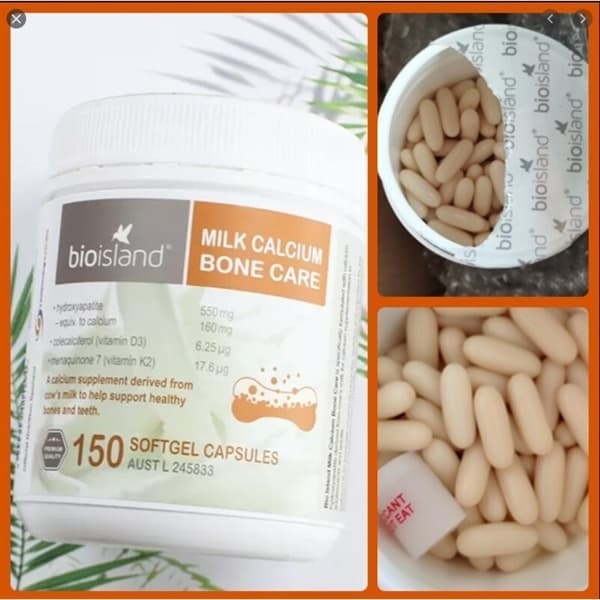 VIÊN UỐNG BỔ SUNG CANXI BIOISLAND 150 VIÊN