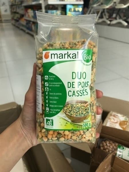 ĐẬU HÀ LAN HỮU CƠ MARKAL XANH VÀ VÀNG 500G 6M+