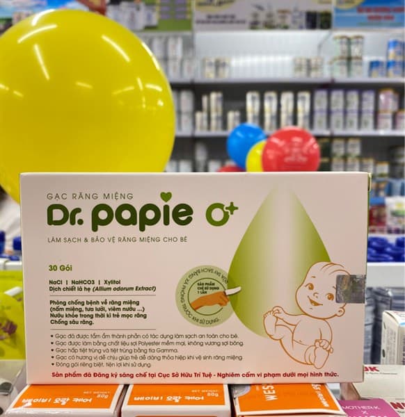 Gạc răng miệng Dr.Papie