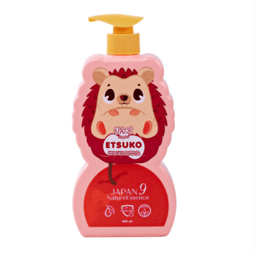 Tắm gội ETSUKO Hương Táo Fuji Nhật + Bông Tắm