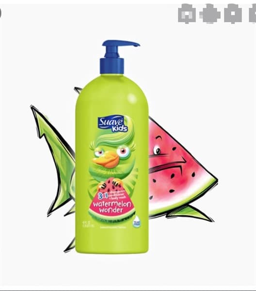 Sữa tắm gội Suave Kids vị dưa hấu 1.18L