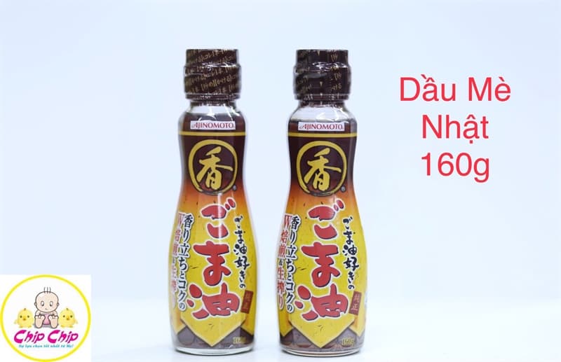 Dầu Mè Ajinomoto 160g (mẫu mới)