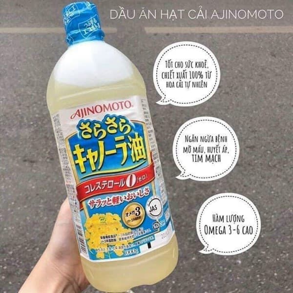 Dầu Hoa Cải Aijnomoto (1000g)