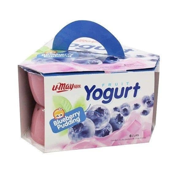 Thạch rau câu vị việt quất Puding Fruit Yogurt 510g