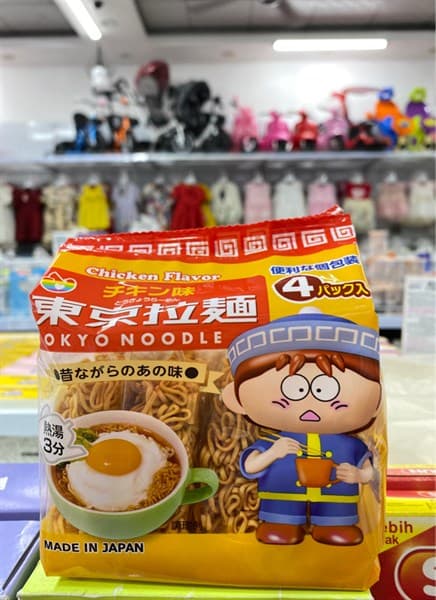Mì Tokyo 120g(vị Trứng)vàng