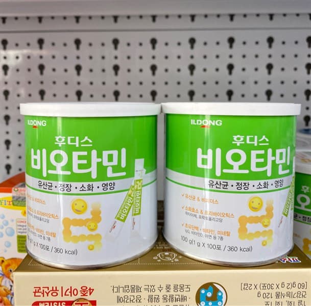 Sữa bột ILDONG 100g (Men tiêu hóa)