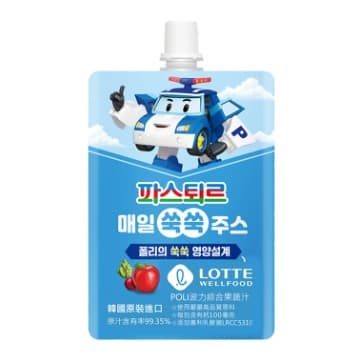 Nước Ép Táo Và Củ Dền Hữu Cơ Lotte Tăng chiều cao 80ml