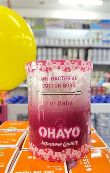 Bông tăm em bé Ohayo 180 que