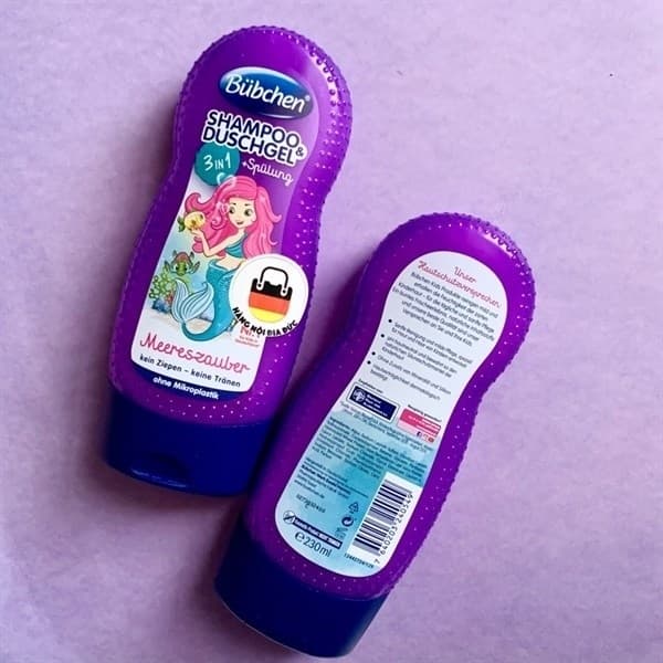 Sữa Tắm Gội Bubchen 3in1 (Tím)
