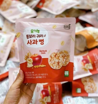 Bánh bỏng Táo Mom's Care - Vị Yến Mạch
