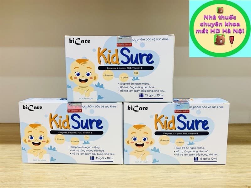 KIDSURE SIRO MEN TIÊU HÓA 10ML X 15 ỐNG/H WINPHARMA VN