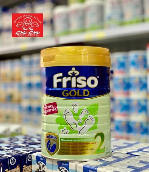 Sữa Friso Gold Nga số 2-800gr