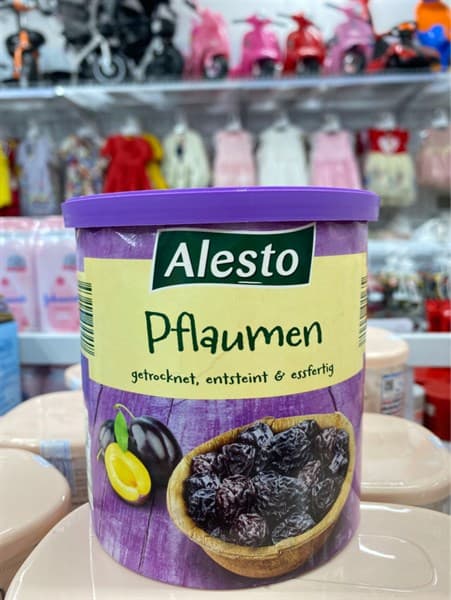 Mận đen ngâm rượu sấy khô Alesto