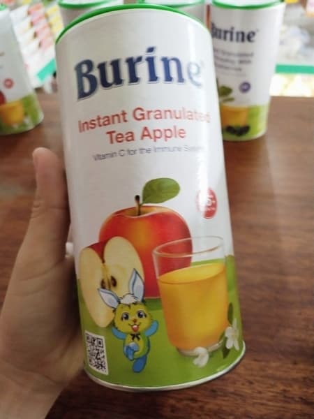 Trà cốm hoa quả Burine táo tây 200g