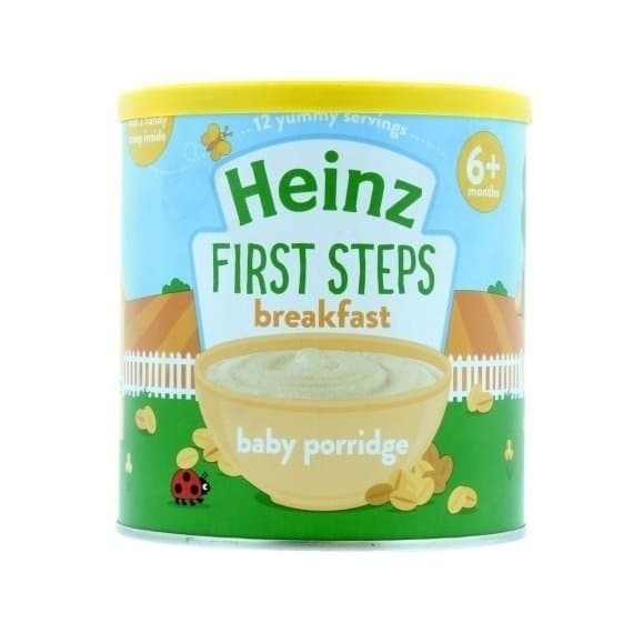 BỘT ĂN DẶM HEINZ ANH 6 THÁNG VỊ CHÁO KEM YẾN MẠCH DẠNG LON