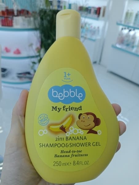 Tắm gội Bebble 250ML - Chuối