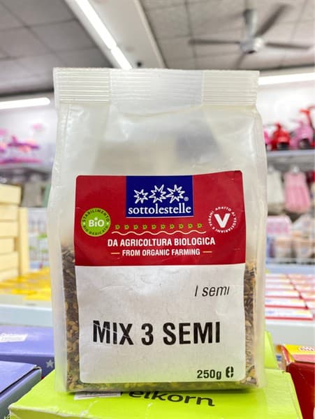Hạt dinh dưỡng hh 3 loại hạt hữu cơ Sottolestelle