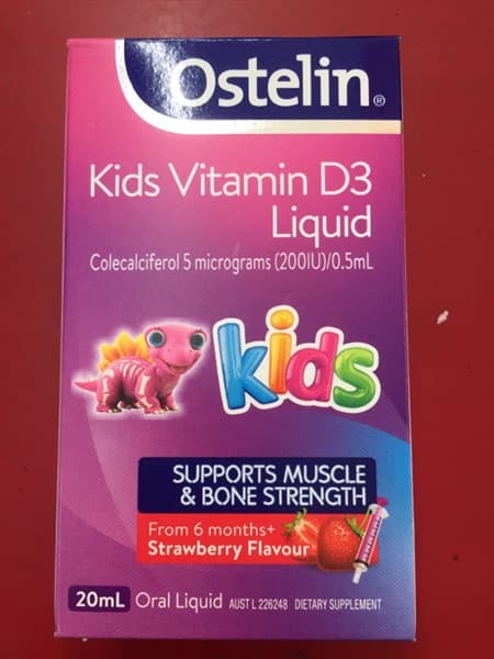 Vitamin D-Ostelin kid 20ml