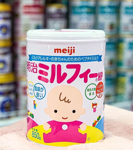 Sữa Meiji HP Dị Ứng 0-1 (850g)