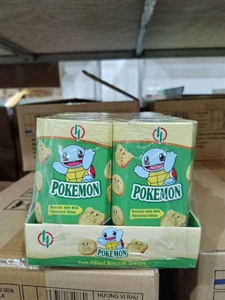 Bánh rùa Pokemon 33g - Vị Vani