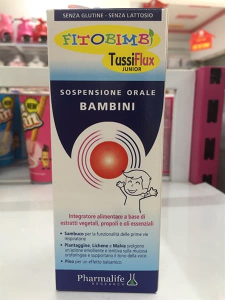 SIRO THẢO DƯỢC NGỪA CẢM CÚM FITOBIMBI TUSSIFLUX CHO BÉ
