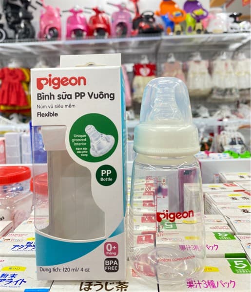 Bình sữa PP vuông 120ml