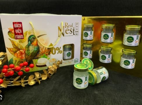 Yến Sào Thượng Hạng Bách Viên Farm 70% ( 6 hũ )