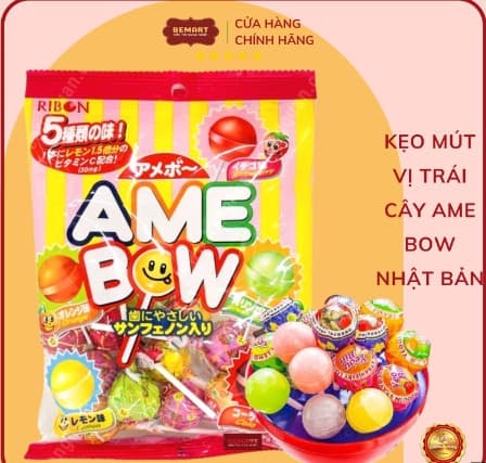 Kẹo mút ribon amebow 120g
