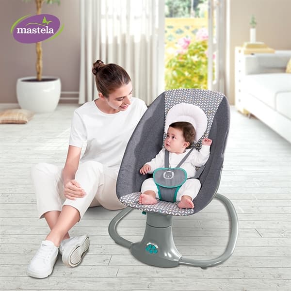 Nôi ru ngủ thư giãn kết hợp ghế ngồi đọc sách cho bé 0819- MSTL