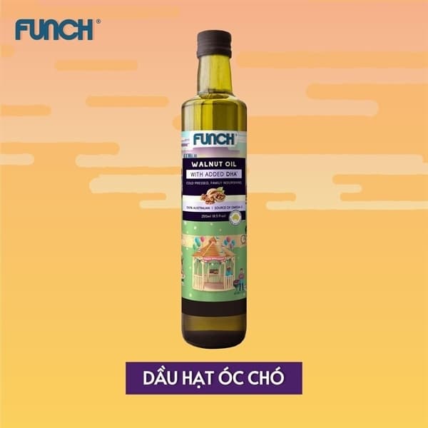 DẦU HẠT ÓC CHÓ FUNCH _250ML