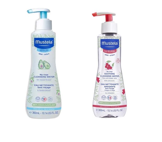 Nước tắm gội khô Mustela 300ml (nhạy cảm)